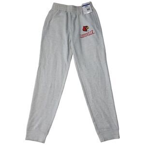 Louisville Cardinals - NCAA Adult Elastic Waistband Side Pockets Drawstring Flee